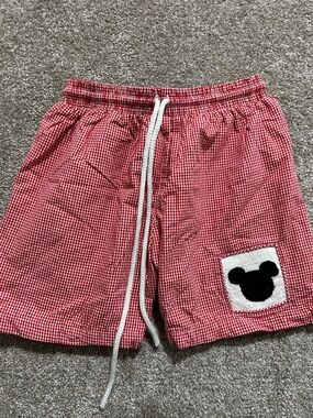 Smocking Bug 7 Disney Mickey Smocked Swim Trunks